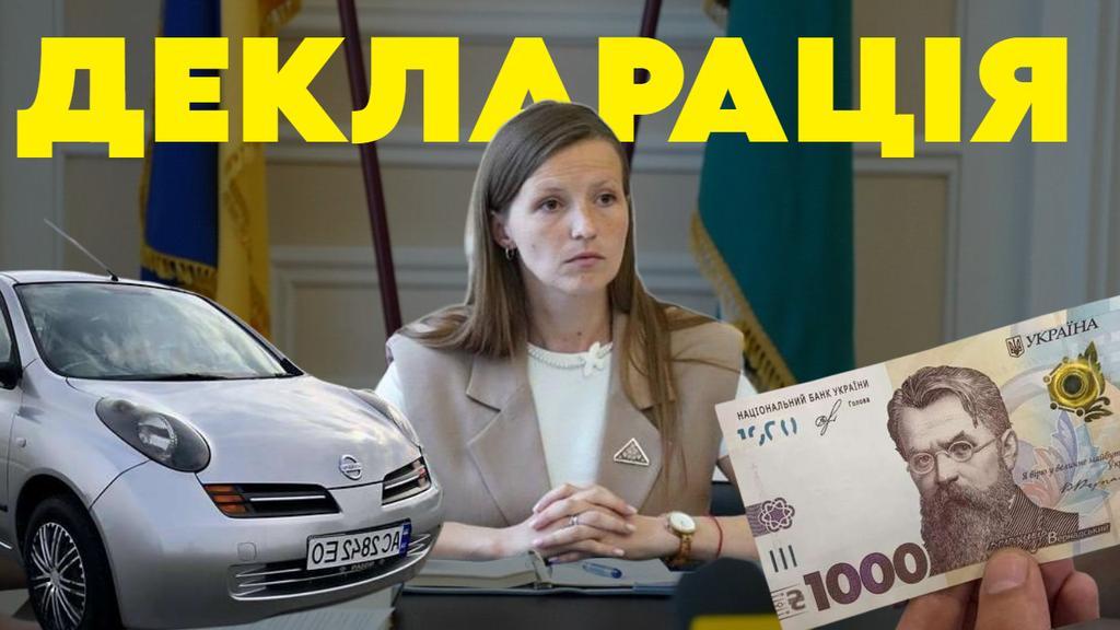 Оформила тисячу від Зеленського: очільниця Полтави Катерина Ямщикова подала декларацію