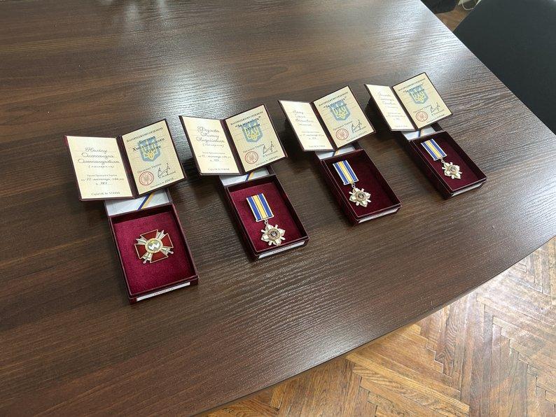 На Полтавщині родинам полеглих воїнів передали державні нагороди