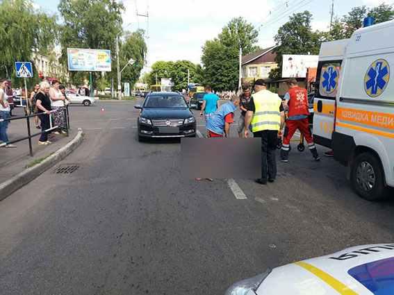 У Полтаві збили пішохода