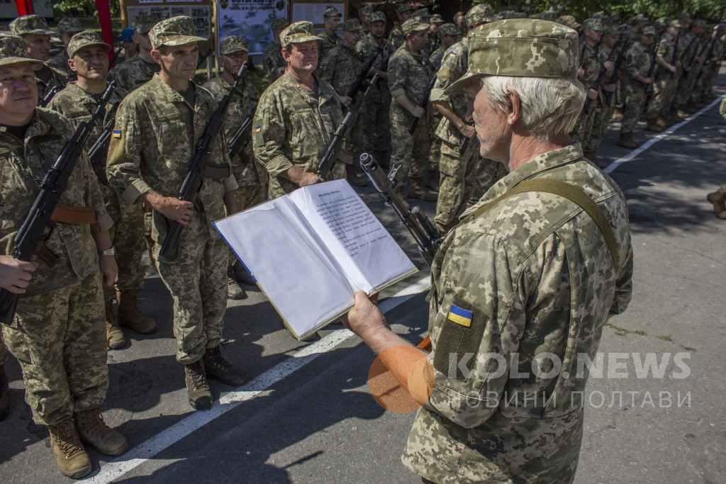 У місті та в лісі: розпочалися навчання роти охорони Полтавського міського військкомату. ФОТО