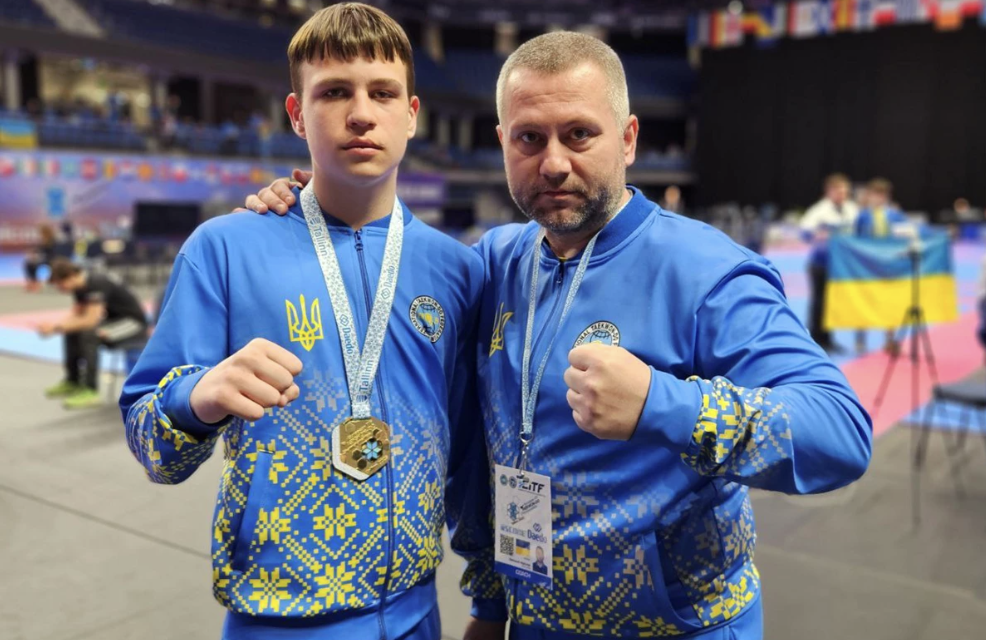 Спортсмен з Полтавщини здобув перемогу на чемпіонаті Європи з Таеквон-до