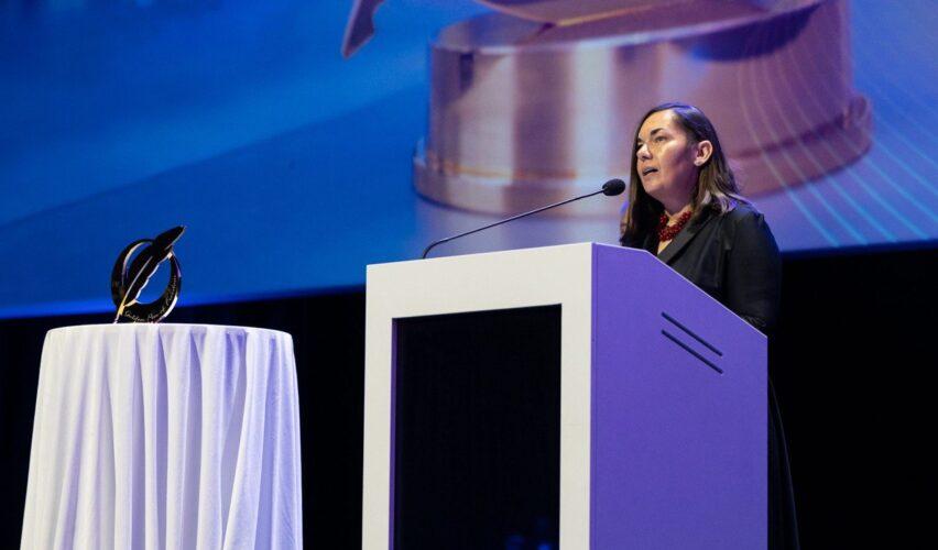 Церемонія вручення Golden Pen of Freedom Award 2025: виступ Оксани Бровкo