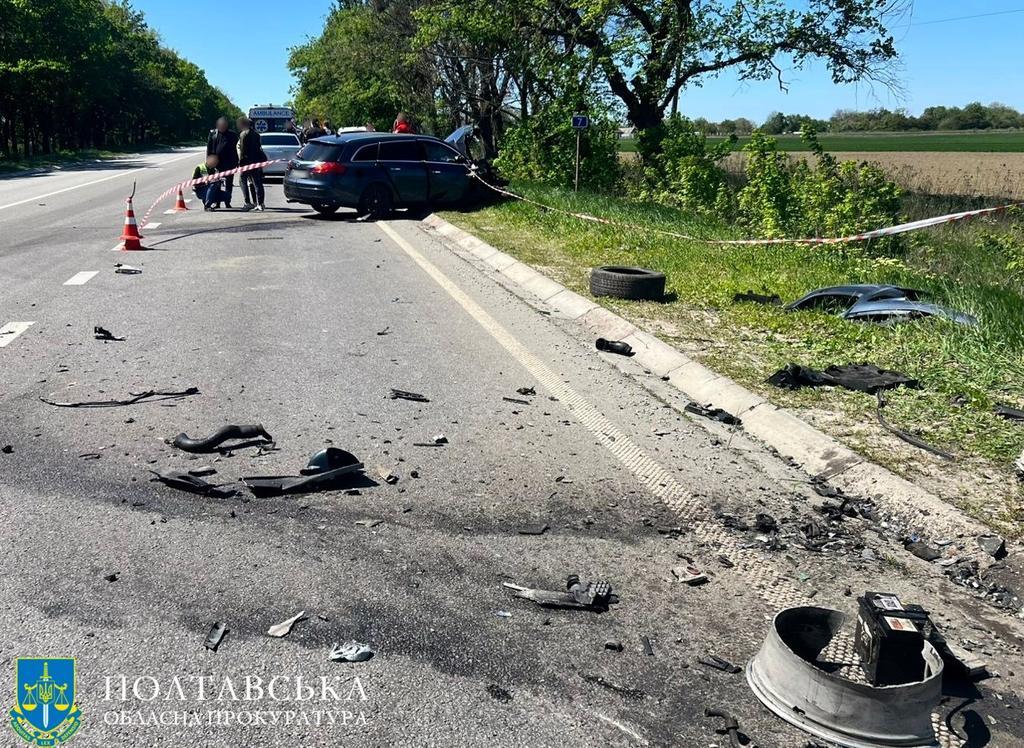 Правоохоронцю повідомили про підозру у смертельній ДТП під Полтавою