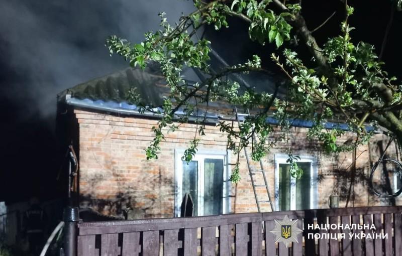 На Миргородщині на місці пожежі виявили тіло чоловіка