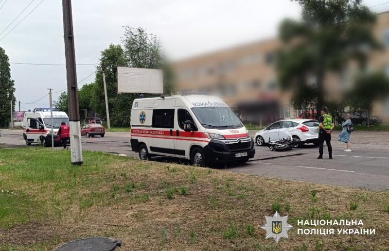 На Полтавщині мотоцикліст не впорався з керуванням і помер від отриманих травм
