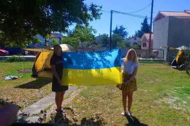 Полтавці у Хорватії беруть участь у еко-таборі