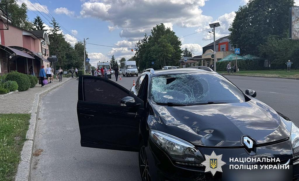 У Миргороді нетверезий кермувальник збив велосипедиста