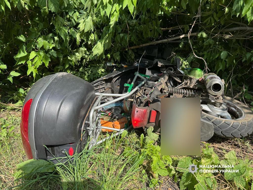 На Полтавщині в ДТП загинув водій скутера