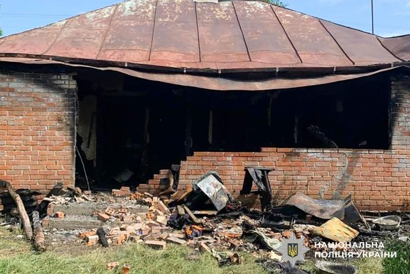 У Полтавському районі внаслідок пожежі загинув 37-річний чоловік