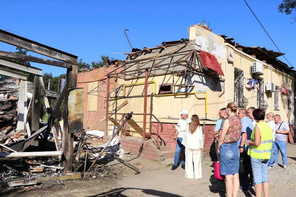 Відновлення газу та інтернету: у Полтаві продовжують ліквідацію наслідків ворожої атаки 3 липня