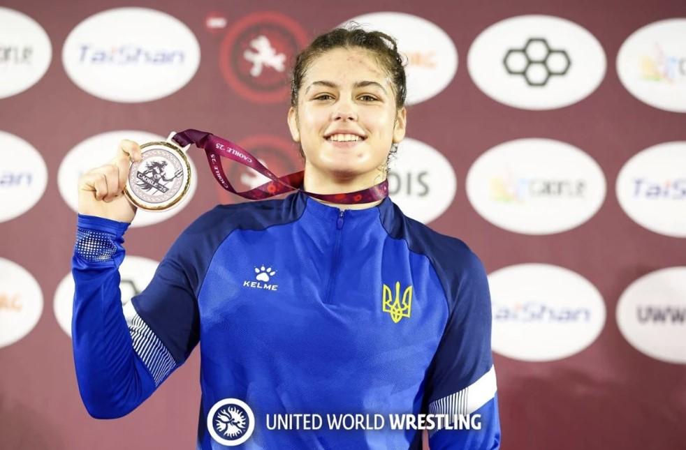 Полтавська борчиня Надія Соколовська стала чемпіонкою Європи