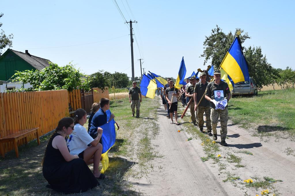 Великобагачанщина попрощалася із полеглим на війні земляком