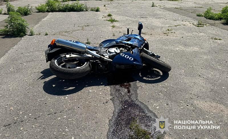 На Полтавщині в ДТП постраждав 22-річний водій мотоцикла