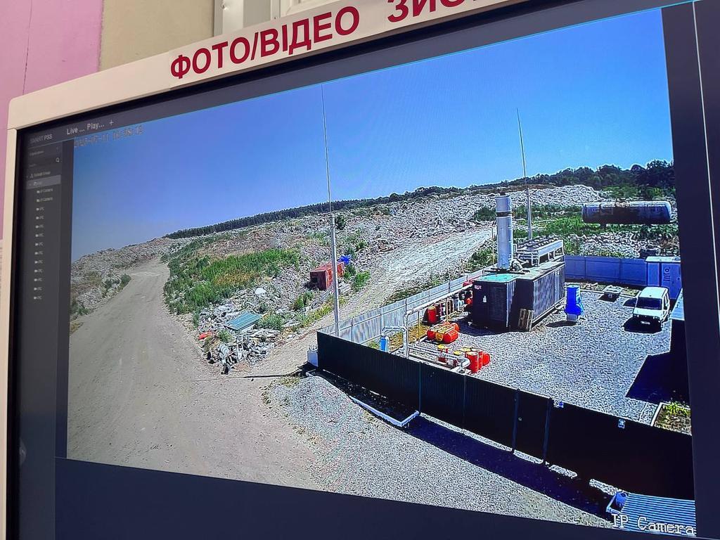 На Макухівському сміттєзвалищі вчасно ліквідували пожежу завдяки камерам спостереження