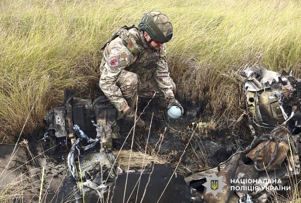 Вибухотехеніки знешкодили під Полтавою нерозірвану ворожу ракету