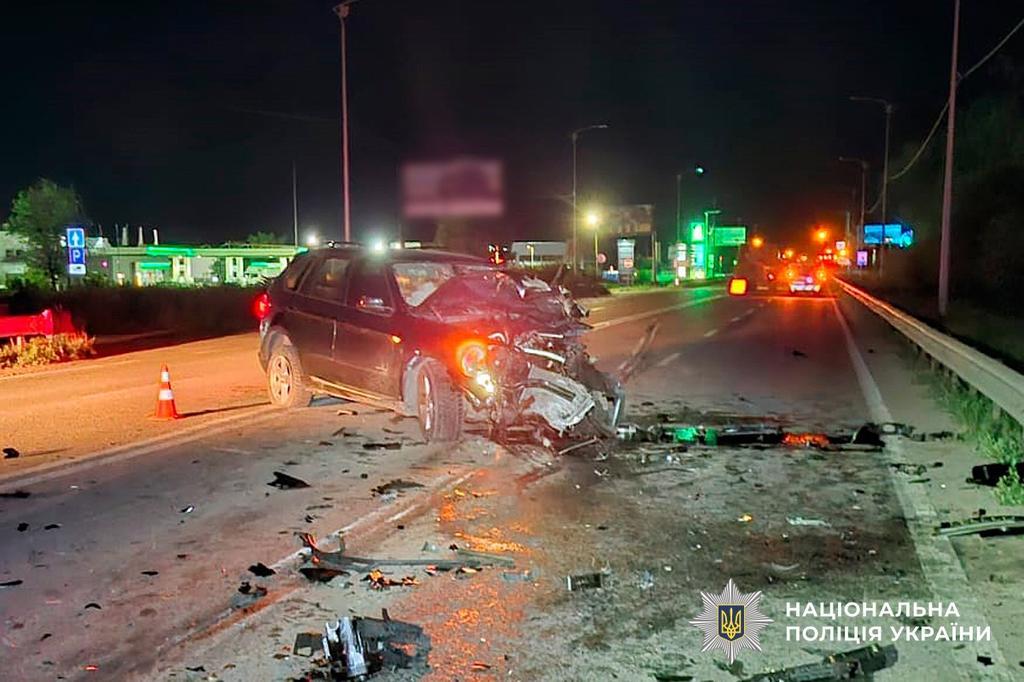 У Полтаві п’яний водій врізався у вантажівку: постраждала пасажирка