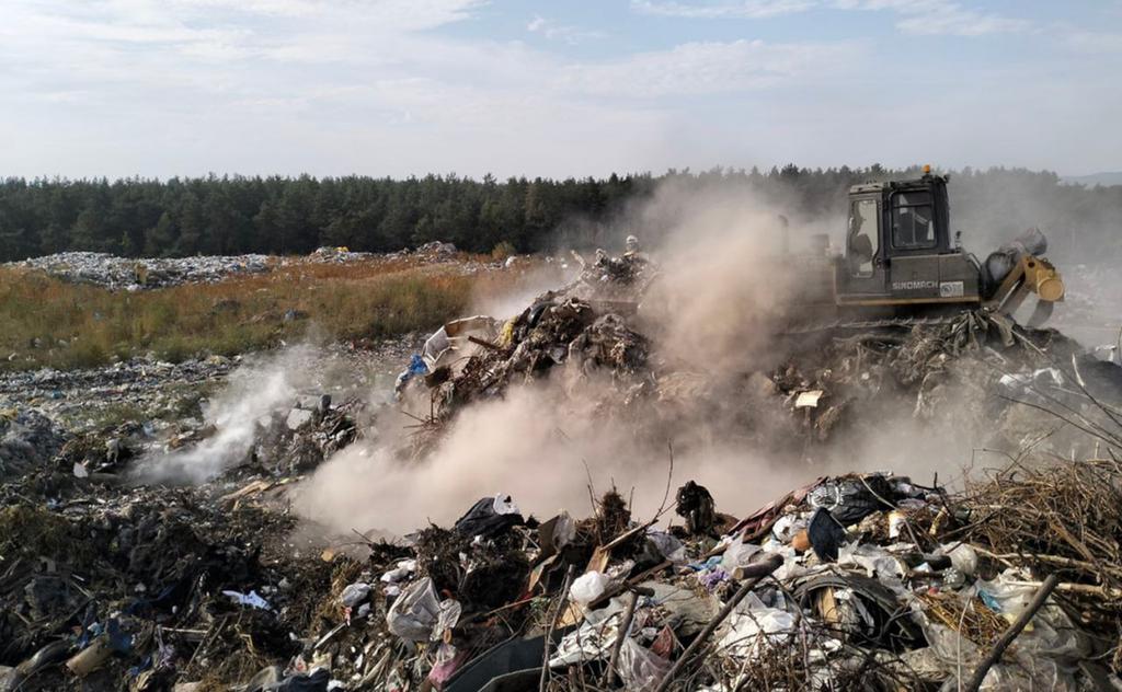 Службовця Макухівського сміттєзвалища підозрюють у забрудненні повітря на 10 млн.грн