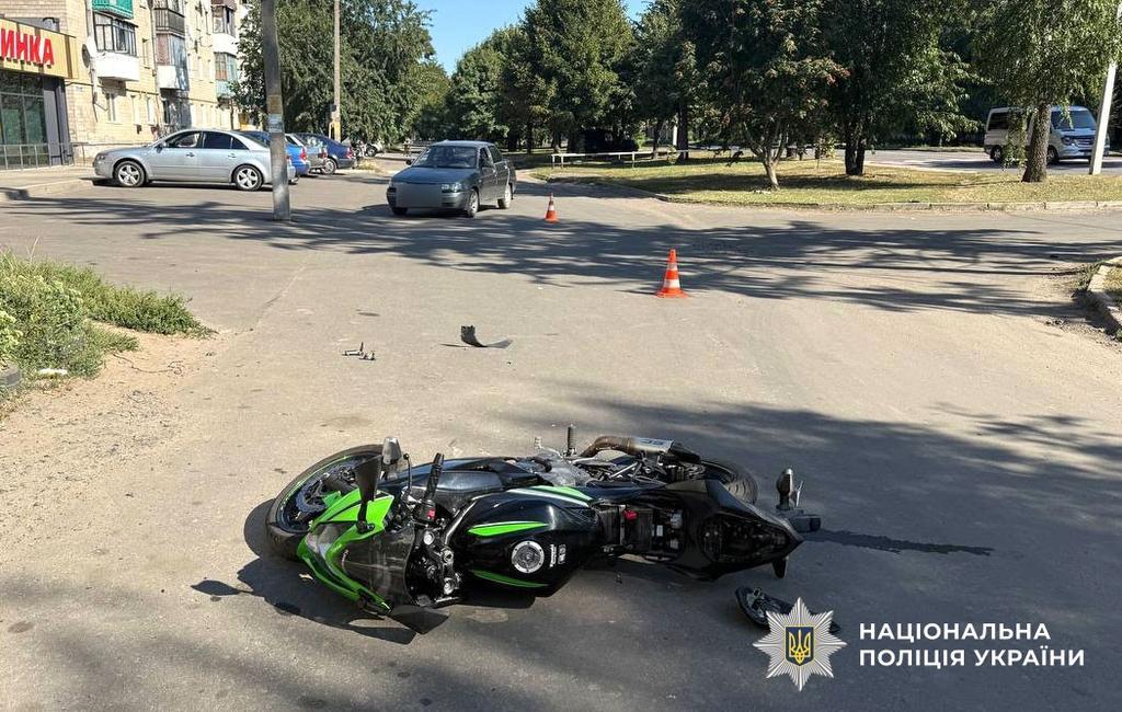 У ДТП в Лубнах постраждав 35-річний мотоцикліст