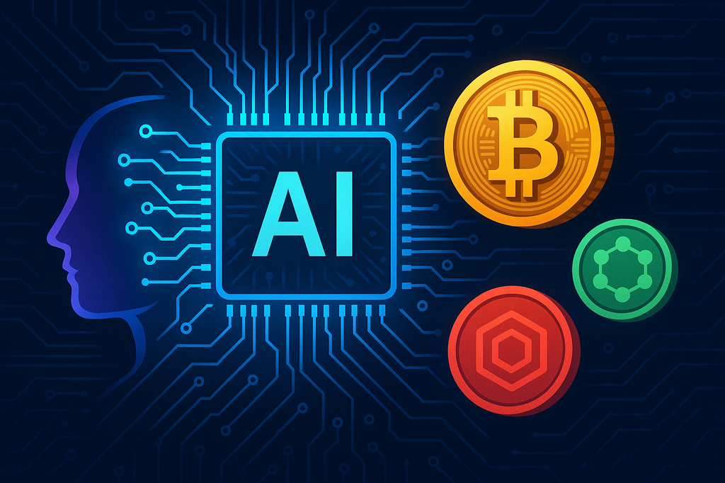AI-криптовалюти набирають обертів: головні проєкти та тренди серпня 2025