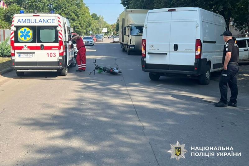 У Гадячі вантажівка збила 76-річного велосипедиста