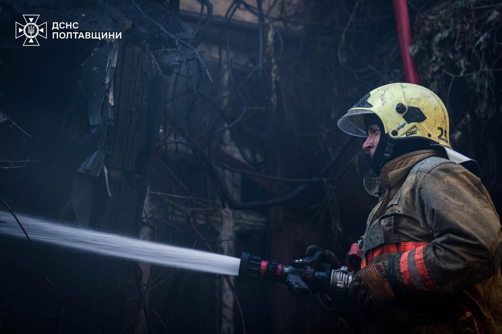 На Полтавщині в палаючому будинку загинув чоловік