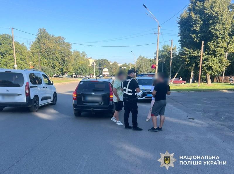 У Гадячі в ДТП постраждала пасажирка мотоцикла