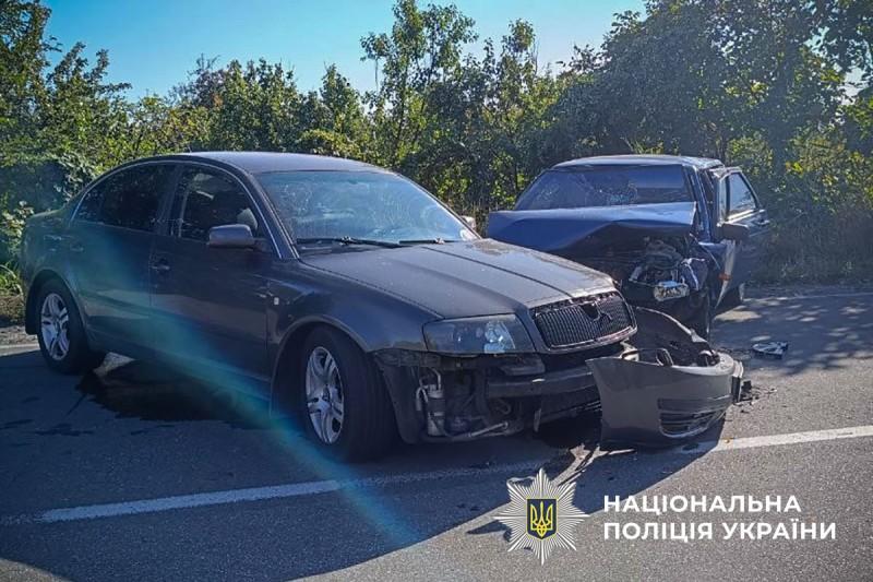 На Полтавщині внаслідок ДТП госпіталізували трьох дорослих і 15-річного хлопця