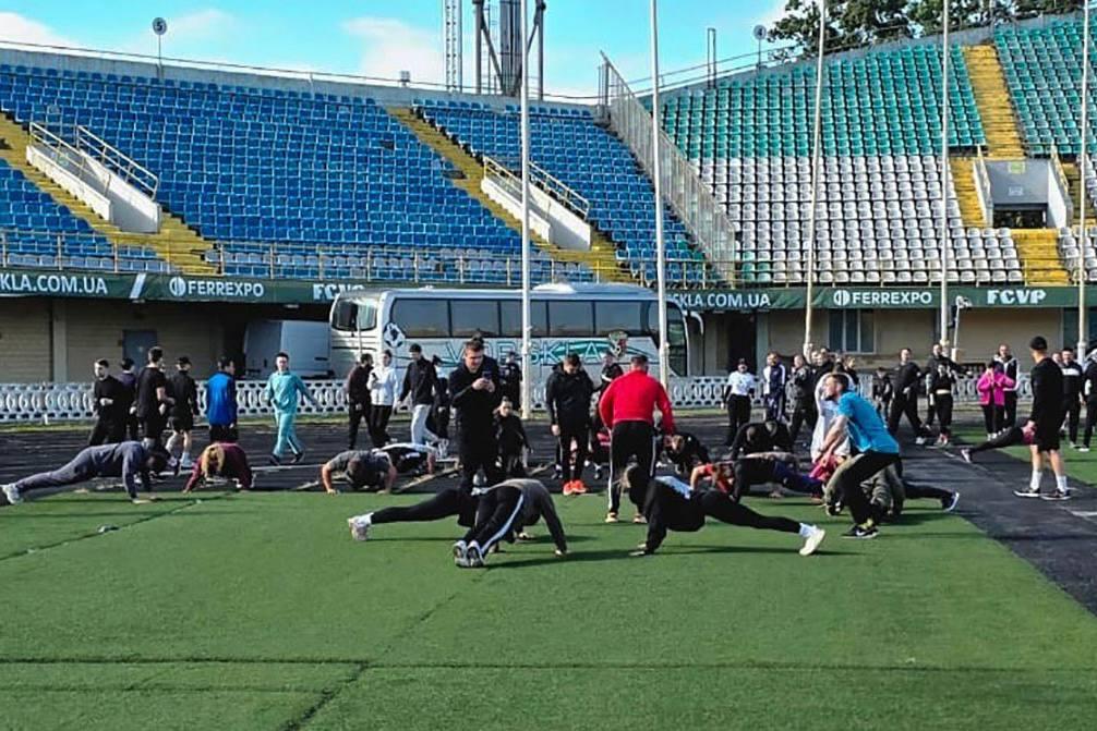 На стадіоні «Ворскла» вшанували пам'ять полеглих героїв спортивним заходом