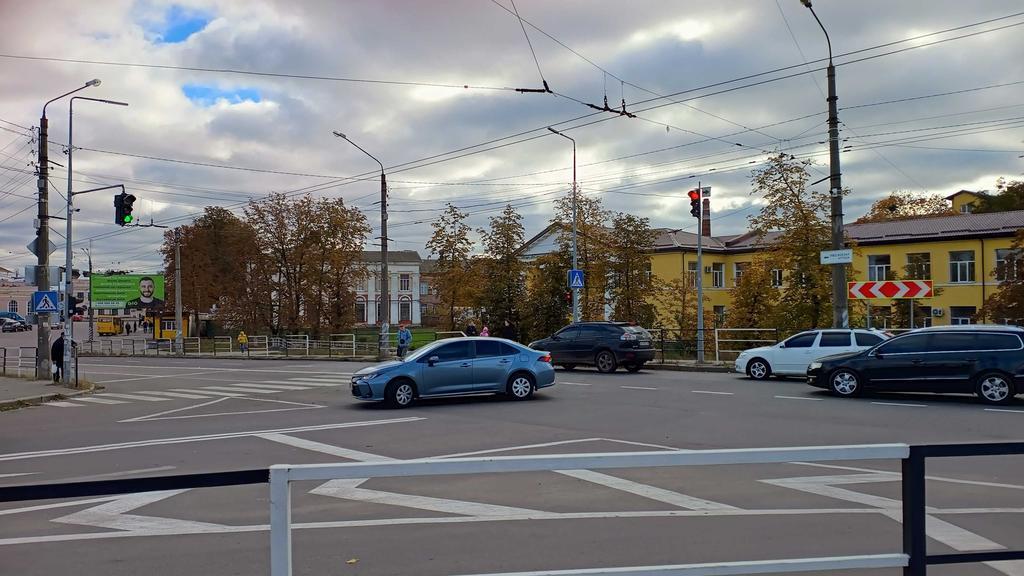 У Полтаві відновили роботу світлофору біля Південного вокзалу