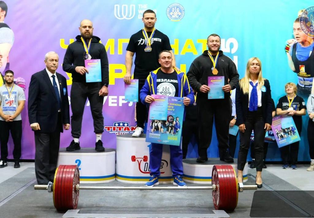 Полтавщина виборола «золото» і «бронзу» на Чемпіонаті України з пауерліфтингу