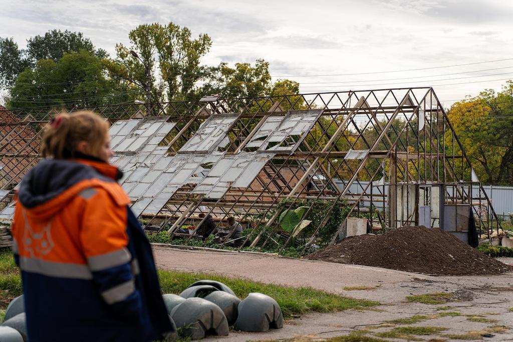 У Полтаві відновлять КП «Декоративні культури», яке постраждало внаслідок обстрілу