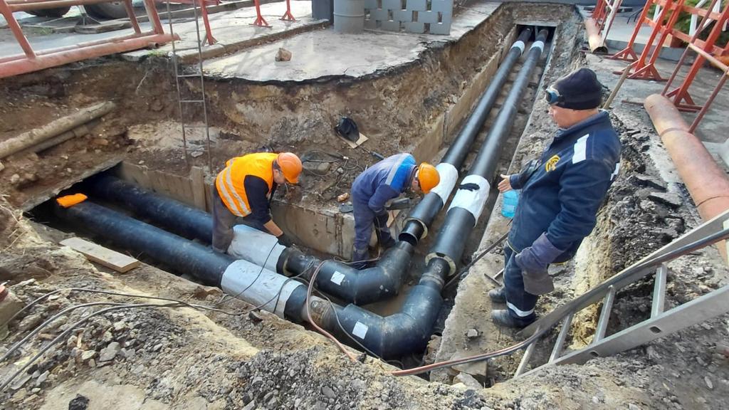 У Полтаві завершили ремонт тепломережі на майбутньому безбар’єрному маршруті