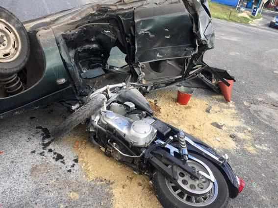 У ДТП на Полтавщині постраждав мотоцикліст