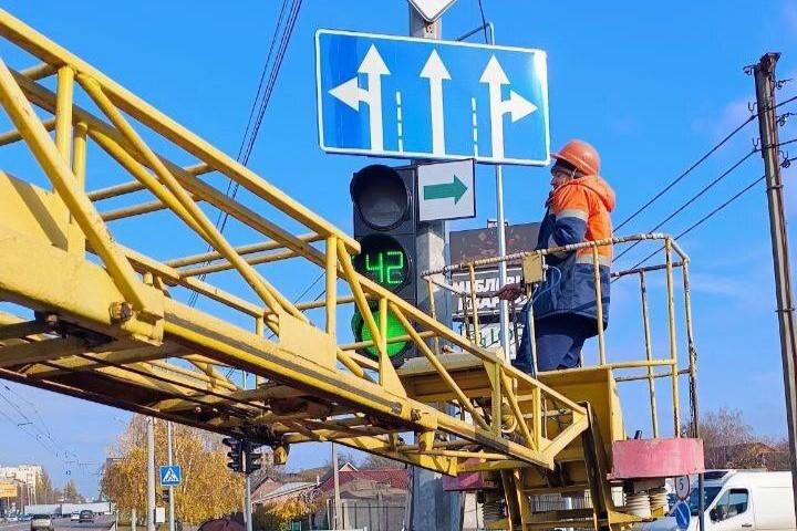 На двох перехрестях у Полтаві з'явились «Зелені стрілки»