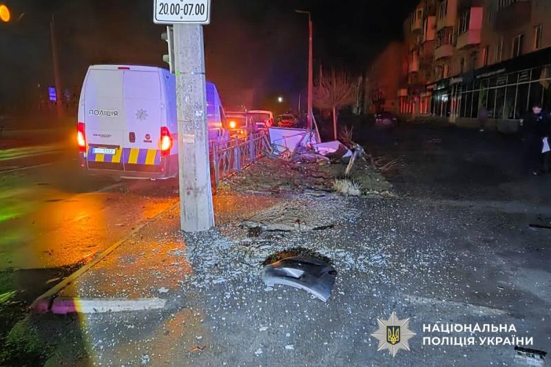 У Кременчуці легковик зіткнувся з авто швидкої допомоги