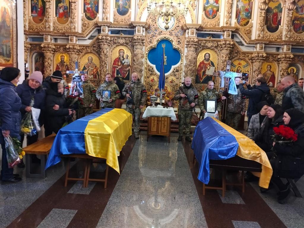 Полтавська громада попрощалась із загиблими захисниками України