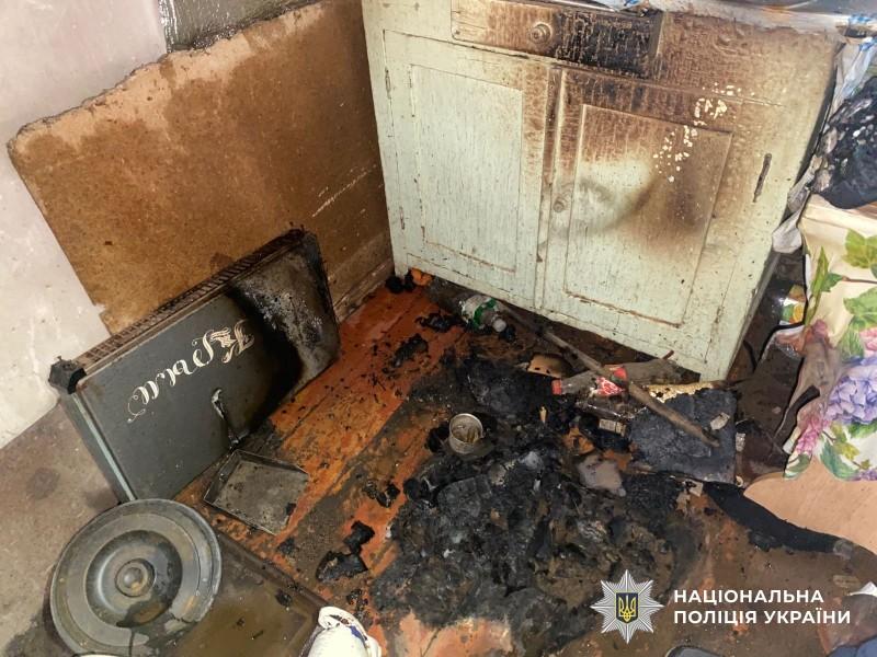  У Кременчуці на місці пожежі виявлено тіло чоловіка