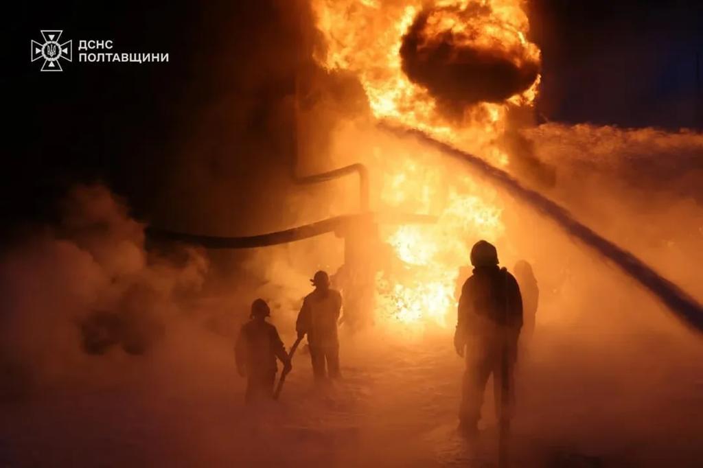 Наслідки масованої атаки на Полтавщині: ФОТО
