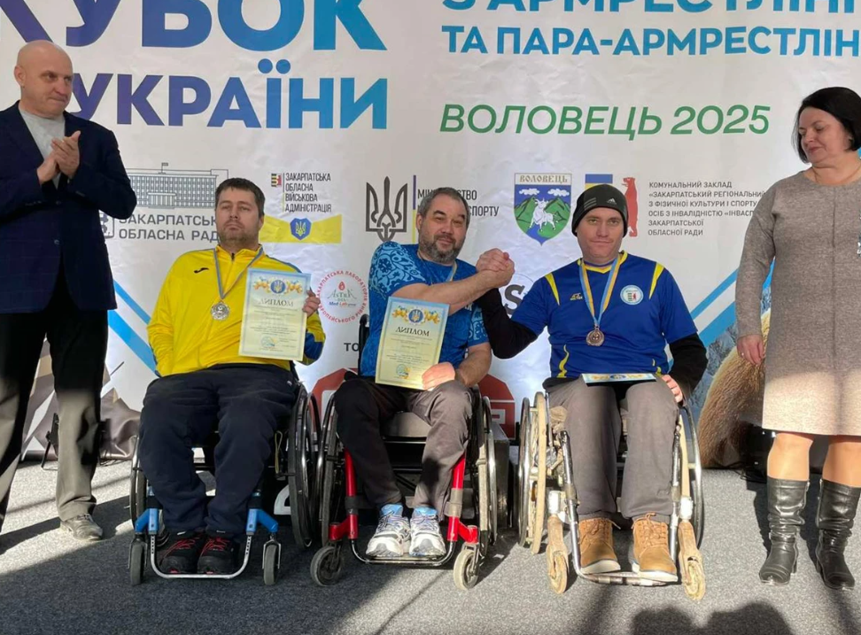 Полтавські параармреслери вибороли друге місце на Кубку України