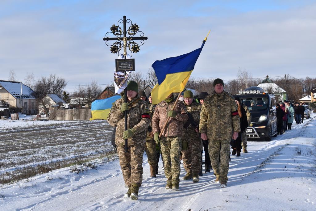 Чутівська громада провела в останню путь полеглого захисника