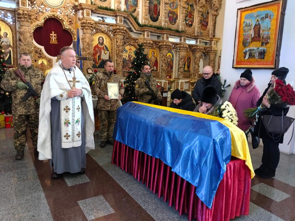 Полтавська громада попрощалась із загиблим захисником України