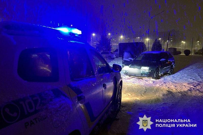 У Кременчуці під час дрифту автомобіля водій травмував трьох людей