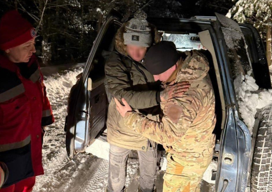 Полтавця з обмороженням госпіталізували внаслідок невдалої спроби перетнути кордон