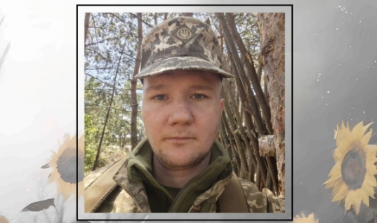 До Решетилівки на щиті повертається воїн Олександр Ковальов