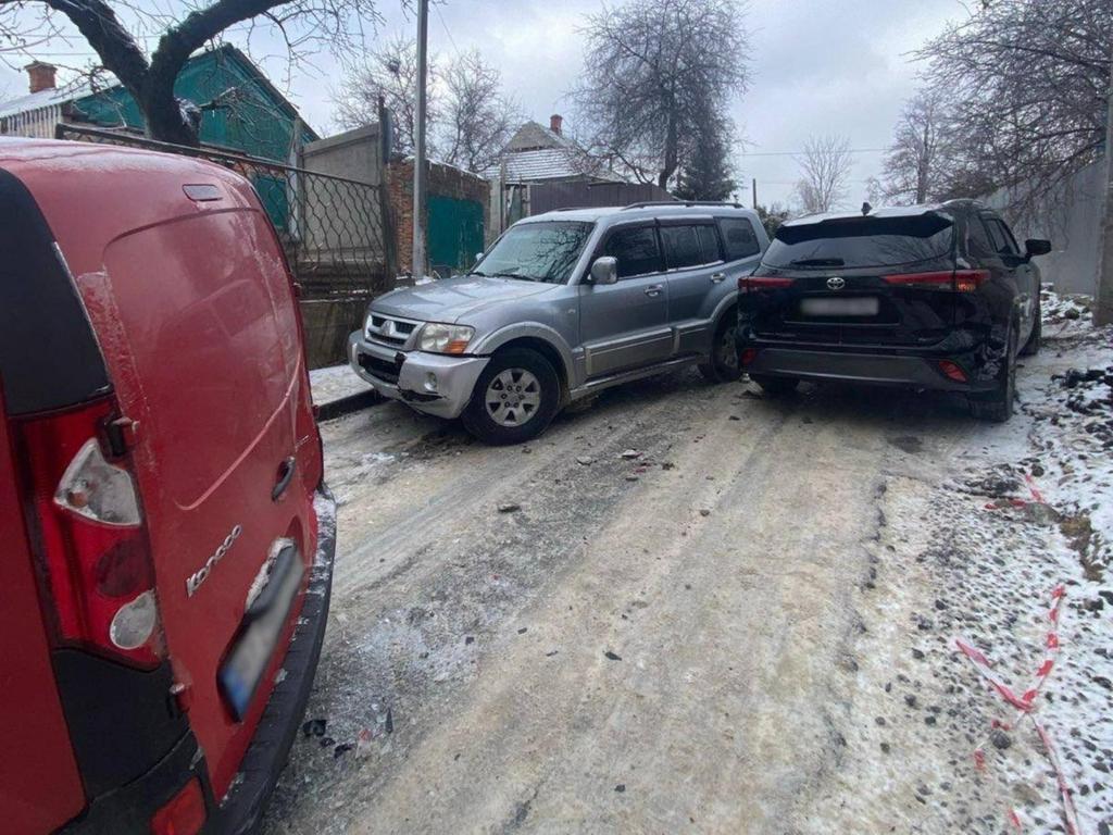 У Полтаві в ДТП зіткнулися три автівки
