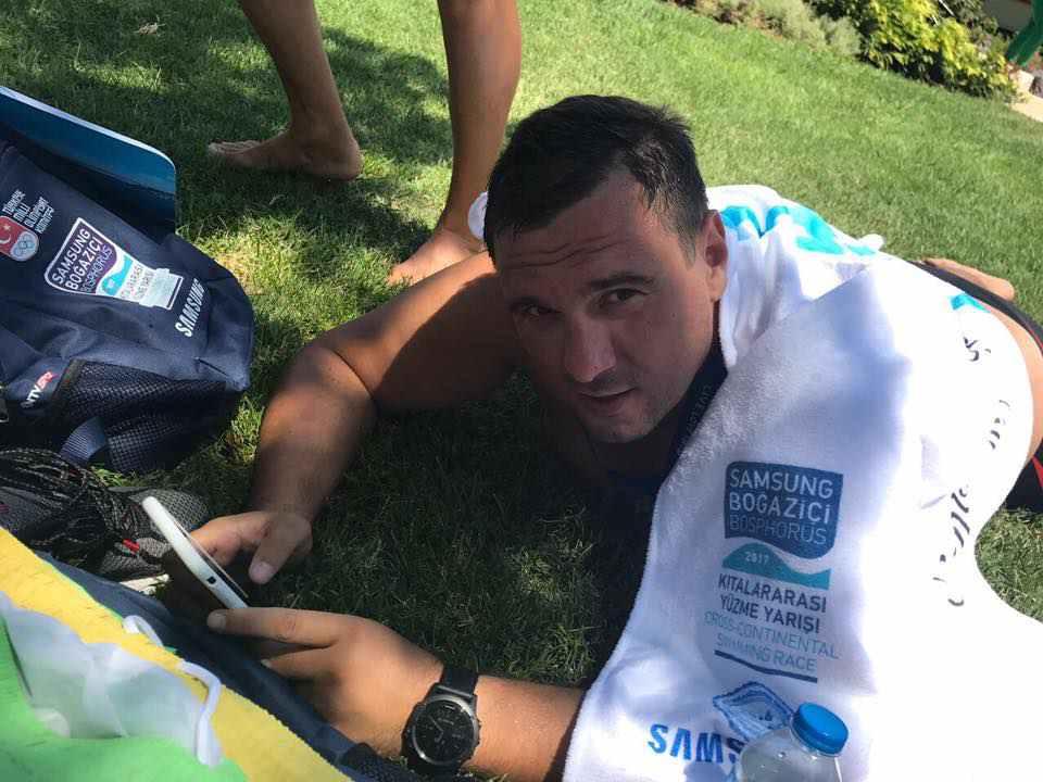 Кременчужанин переплив Босфор
