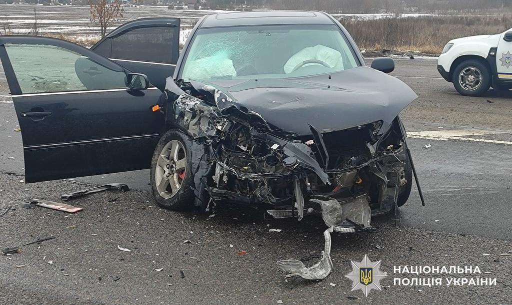 На Лубенщині зіткнулися дві автівки: травмовані водій і пасажирка