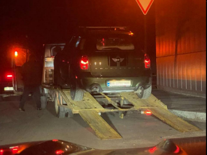 У Полтаві виявили нетверезого керманича, позбавлений водійського посвідчення