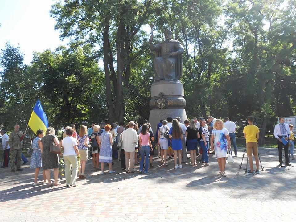 У Полтаві відзначили річницю обрання Івана Мазепи гетьманом. ФОТО