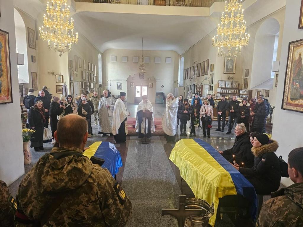 Полтавська громада попрощалась із загиблими захисниками України